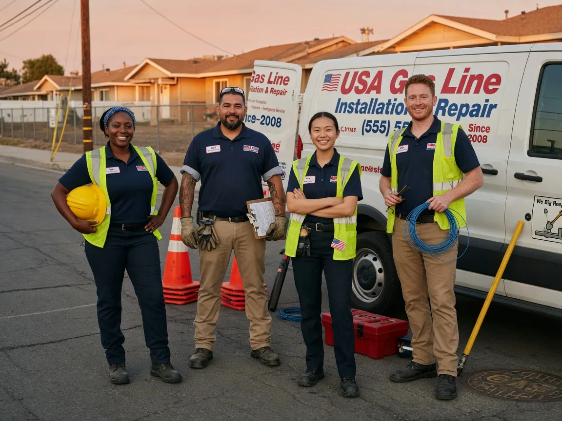Gas Line Installation company in Wingett Run, OH